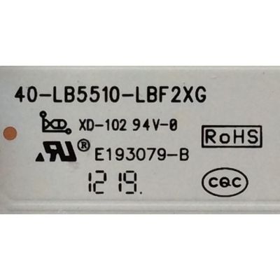 KIT DE LED PARA TV / INSIGNIA T460HVN05.1 / 40-LB5510-LBF2XG / MODELO NS-46D405NA14 - Imagen 2